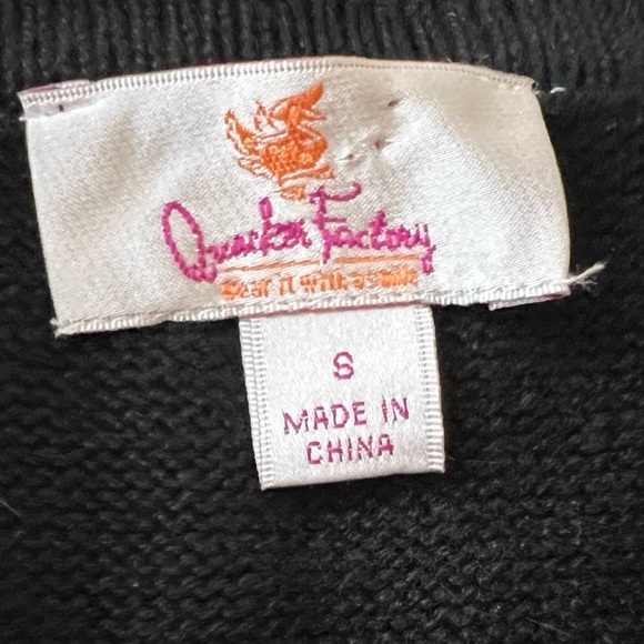 Vintage Y2K The Quacker Factory Beaded “Ugly” Christmas Sweater Vest size Small - Picture 3 of 7